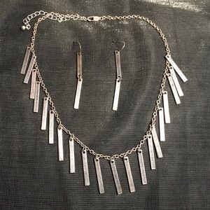 Statement Necklace and Earrings Set